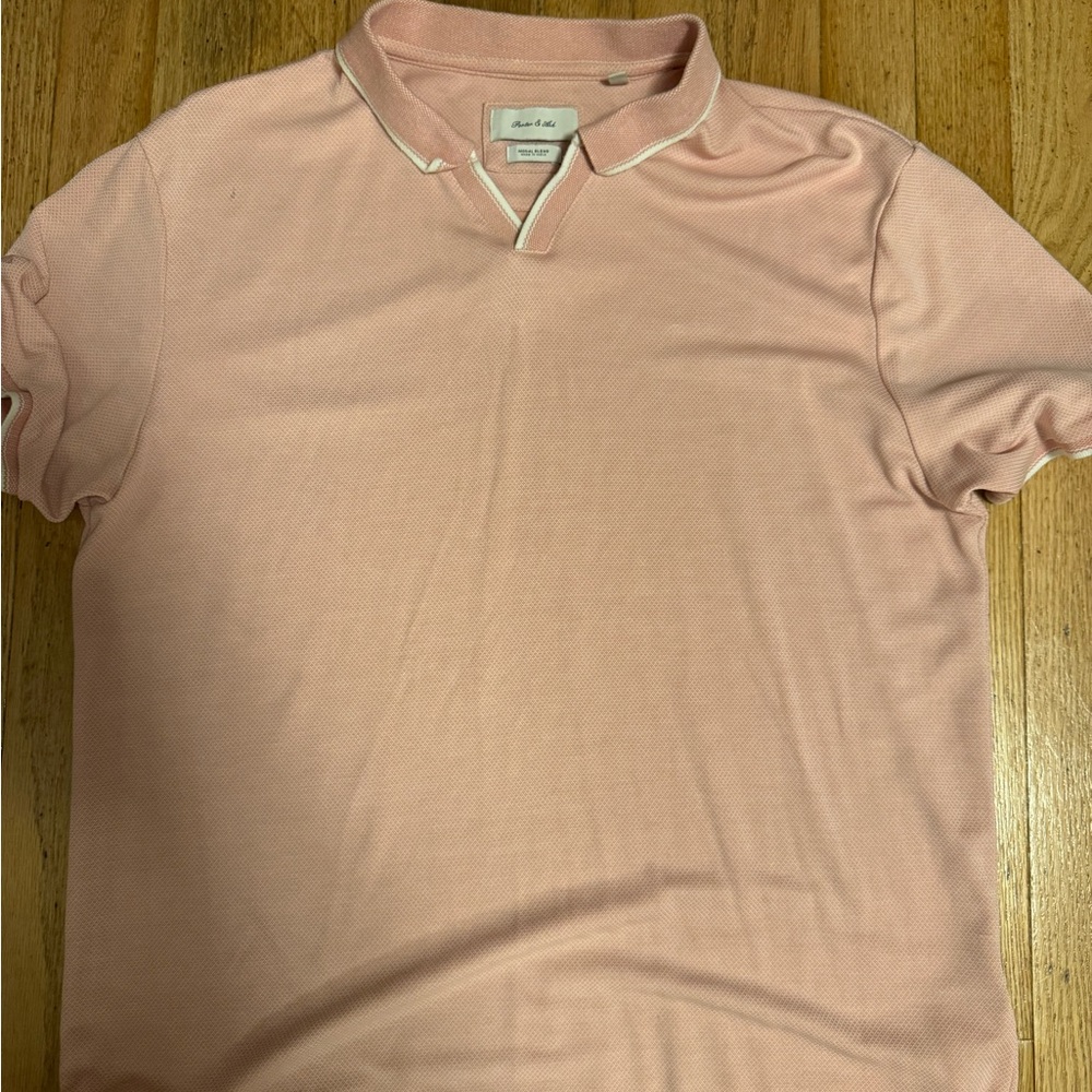 Salmon color polo